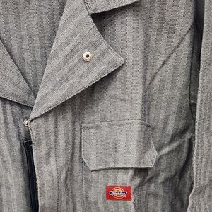 Vtv Dickies Gray Men's overalls Fisher Striped Coveralls
